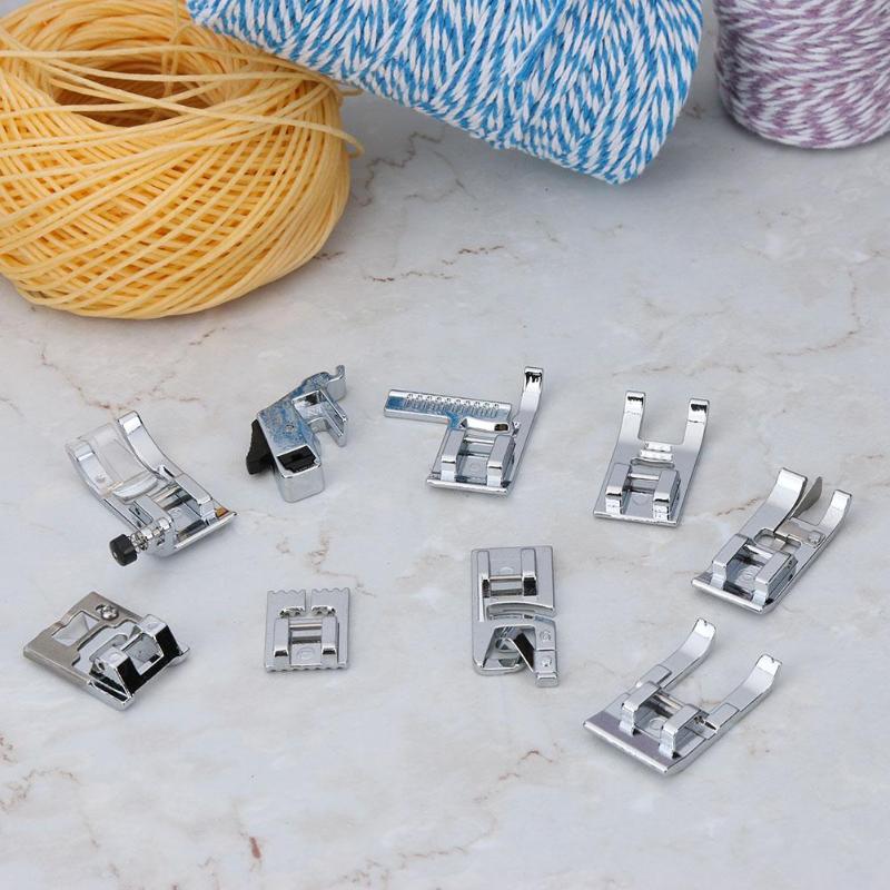 Multi-Function Convenient Household Sewing Machine Shell Hemmer Presser Foot Part Binder Foot Domestic Sew Machine Accessories - ebowsos