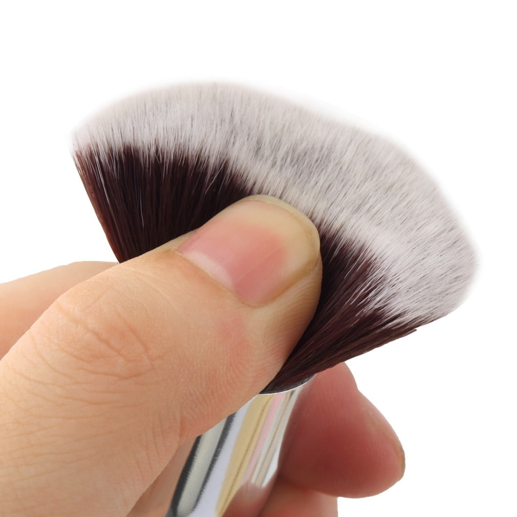 Multi-Function Pro Makeup Brushes Powder Concealer Blush Liquid Foundation Make up Brush Set Wooden Kabuki Brush Cosmetics - ebowsos