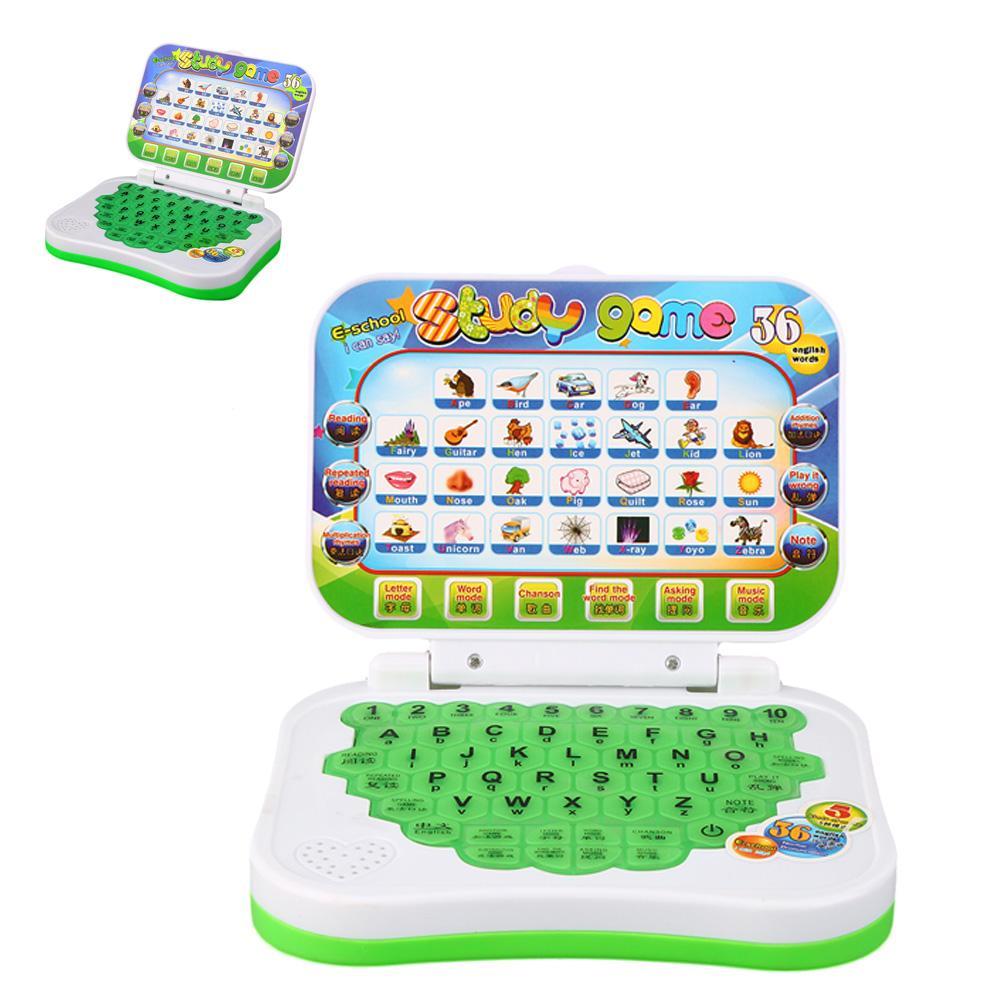 Multifunction Learning Machine English Early Tablet Computer Toy Kid Educational Toys for children learning Reading machine-ebowsos