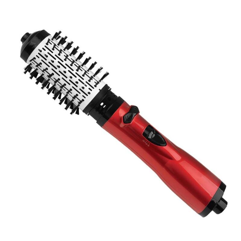 Multifunctional 3 in 1 Hair Dryer Constant Temperature Hot Hair Brush Roller Rotate Comb Straightener Curling Iron Styling Tool - ebowsos