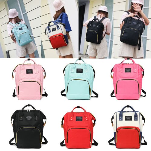 Multifunctional Large Baby Diaper Backpack Changing Waterproof Bag Mommy Nappy - ebowsos