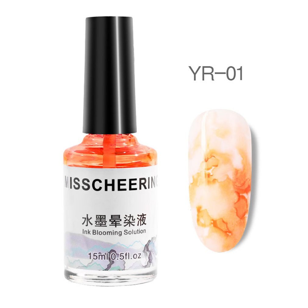 Nail Ink Smudge Bubble Margin Marbling Gradient Nail Japanese Water Dyeing Painted Nail Manicure Products - ebowsos