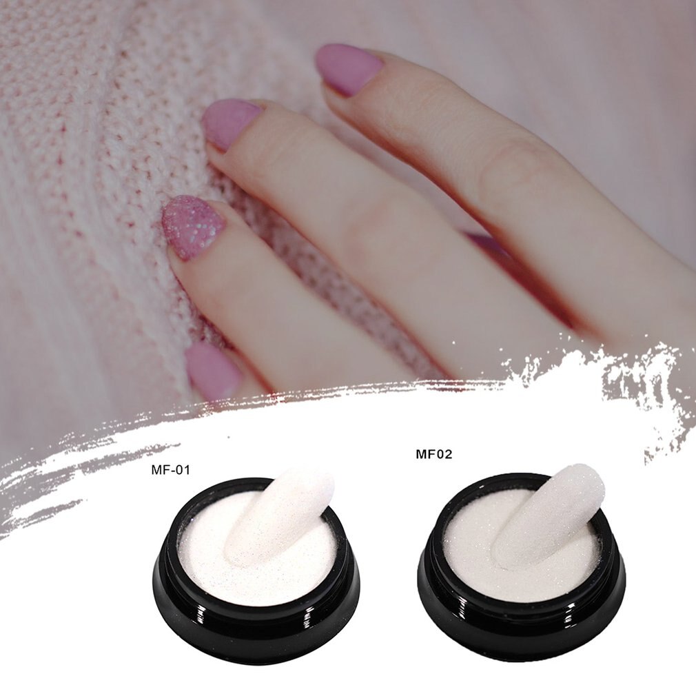 Nail Jewelry Black Yarn Powder Nail White Hair Wool Powder Snow Melting Powder Black New Sugar Powder Sweater Powder - ebowsos