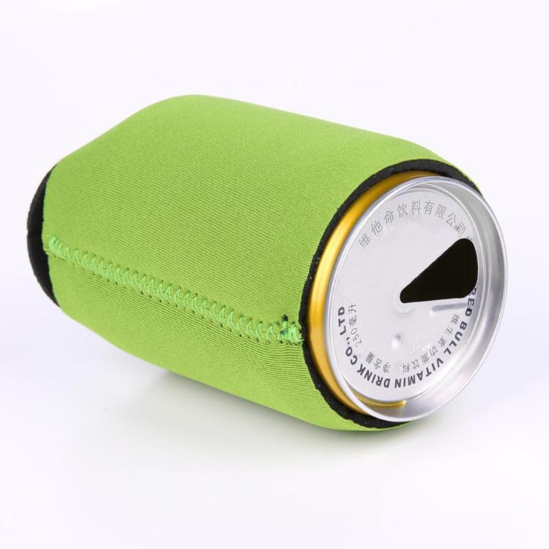 Neoprene Beer Bottle Sleeve Neoprene Insulation Can Cola Cup Cover Case Thermal Bag,130*100*10mm-ebowsos