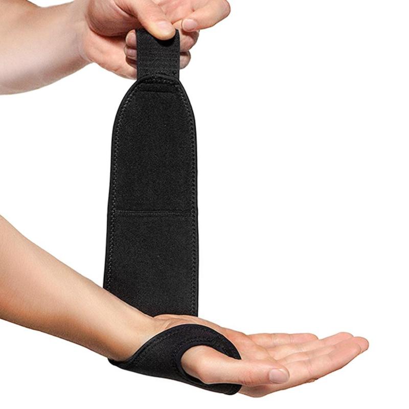 Neoprene Elastic Bandage Fitness Yoga Hand Palm Brace Wrist Support Crossfit Powerlifting Gym Palm Pad Protector-ebowsos