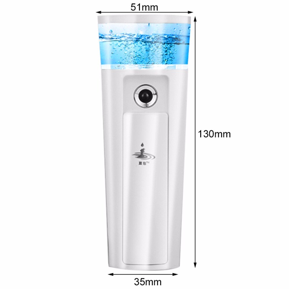 New 2600MAH Portable Size Handy Mist Sprayer Facial Body Nebulizer Steamer Facial Skin Care Moisturizing Spray Beauty Instrument - ebowsos