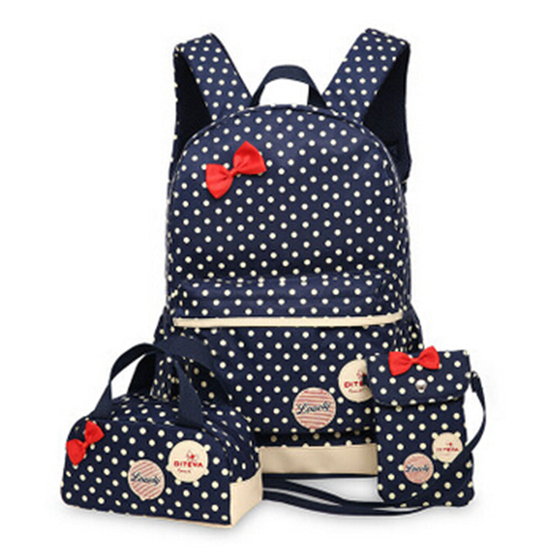 New 3 Pcs/Set New waterproof Girl School Bags For Teenagers backpack women shoulder bags - ebowsos