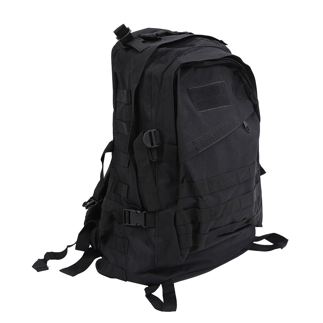 New  40L 600D Waterproof Oxford Cloth Military Rucksack  Backpack Bag ACU Camouflage Casual Travelling  Bag Black - ebowsos