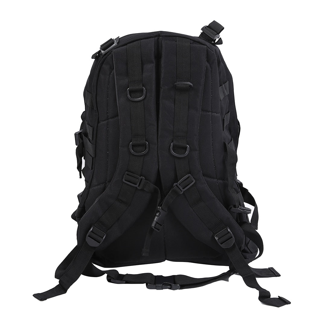 New  40L 600D Waterproof Oxford Cloth Military Rucksack  Backpack Bag ACU Camouflage Casual Travelling  Bag Black - ebowsos