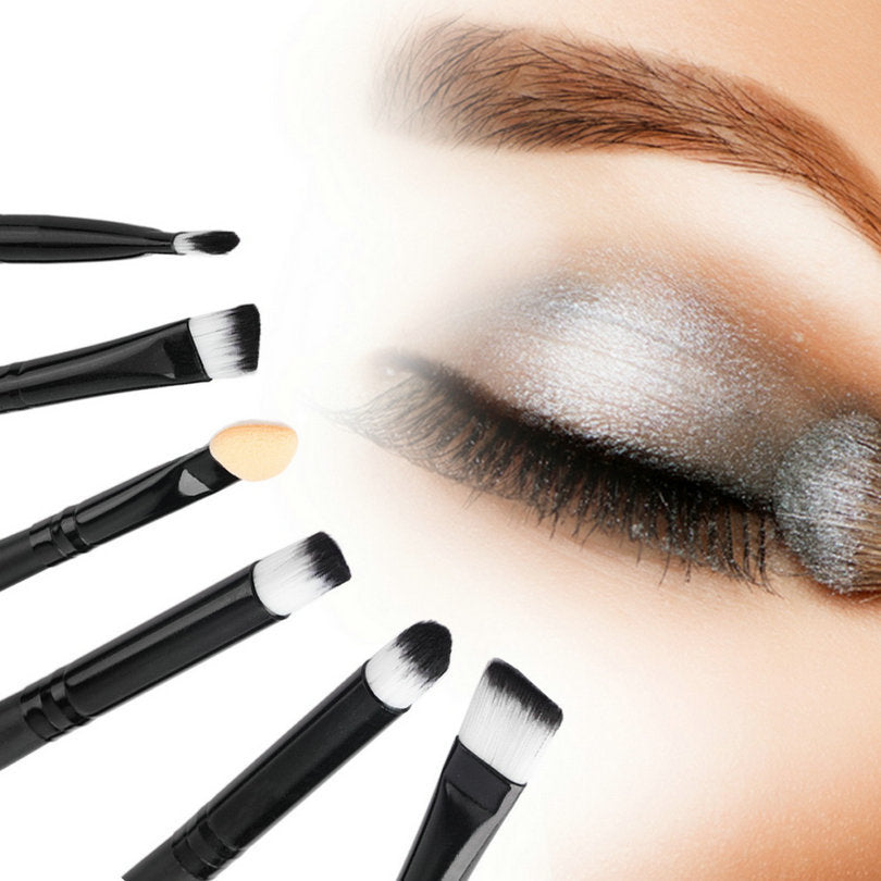 New 6PCS Makeup Eye Brushes Set Eyeliner Eye Shadow eyeshadow Blending Pencil Brush Hot Selling Big Sale - ebowsos