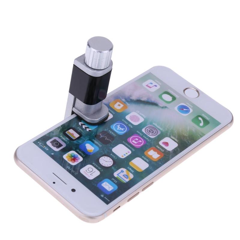 New Adjustable aluminum clip fasteners for smart phone tablet lcd screen digital fastening clamps the mobile phone tool repair - ebowsos