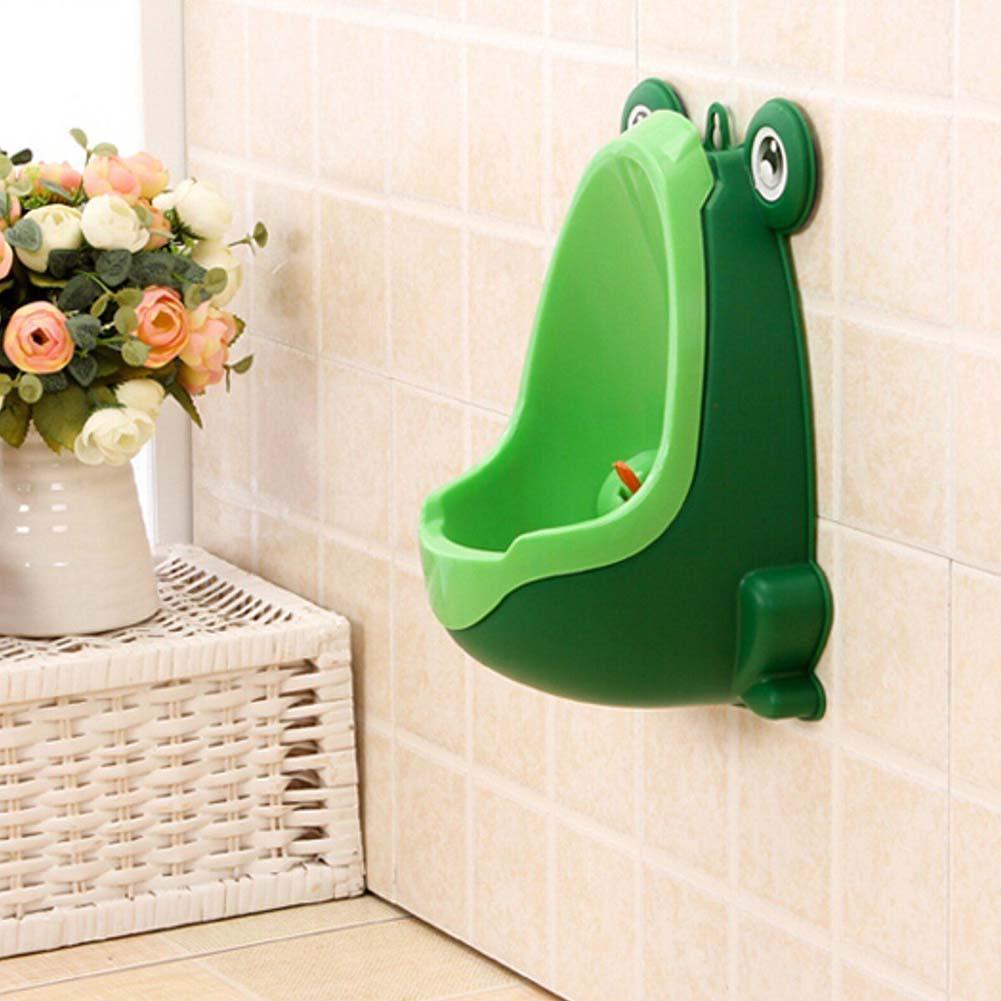 New Arrival Baby Boy Potty Toilet Training Frog Children Stand Vertical Urinal Boys Penico Pee Infant Toddler Wall-Mounted-ebowsos