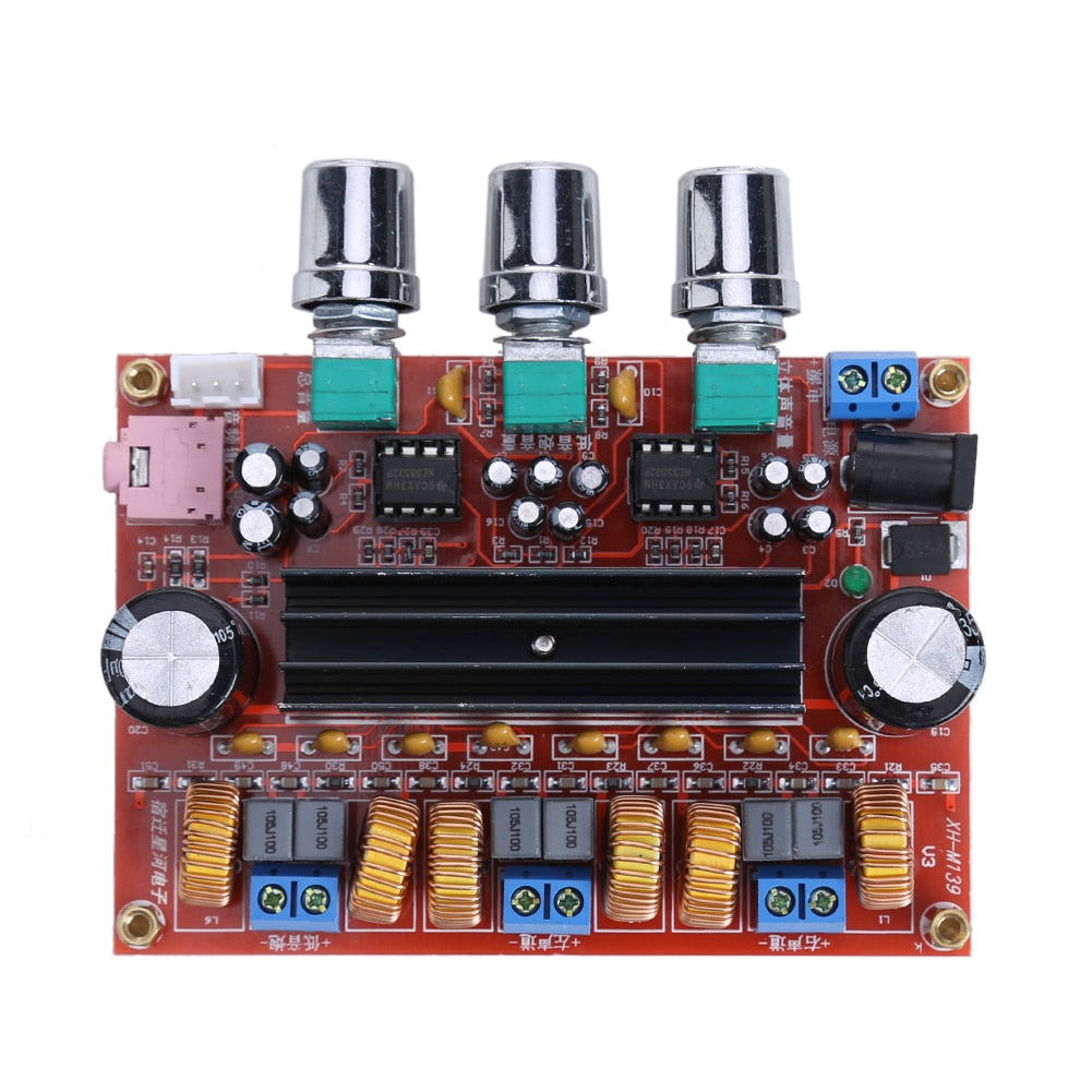 New Arrival High Quality TPA31116D2*2 50Wx2+100W 2.1 Channel Digital Subwoofer Amplifier Board 12V-24V Power - ebowsos