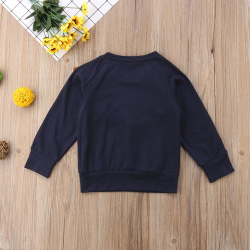 New Autumn Winter Toddler Hoodies Newborn Kid Baby Girl Boy Sweatershirt Long Sleeve Loose Shirt Children Casual Clothes - ebowsos