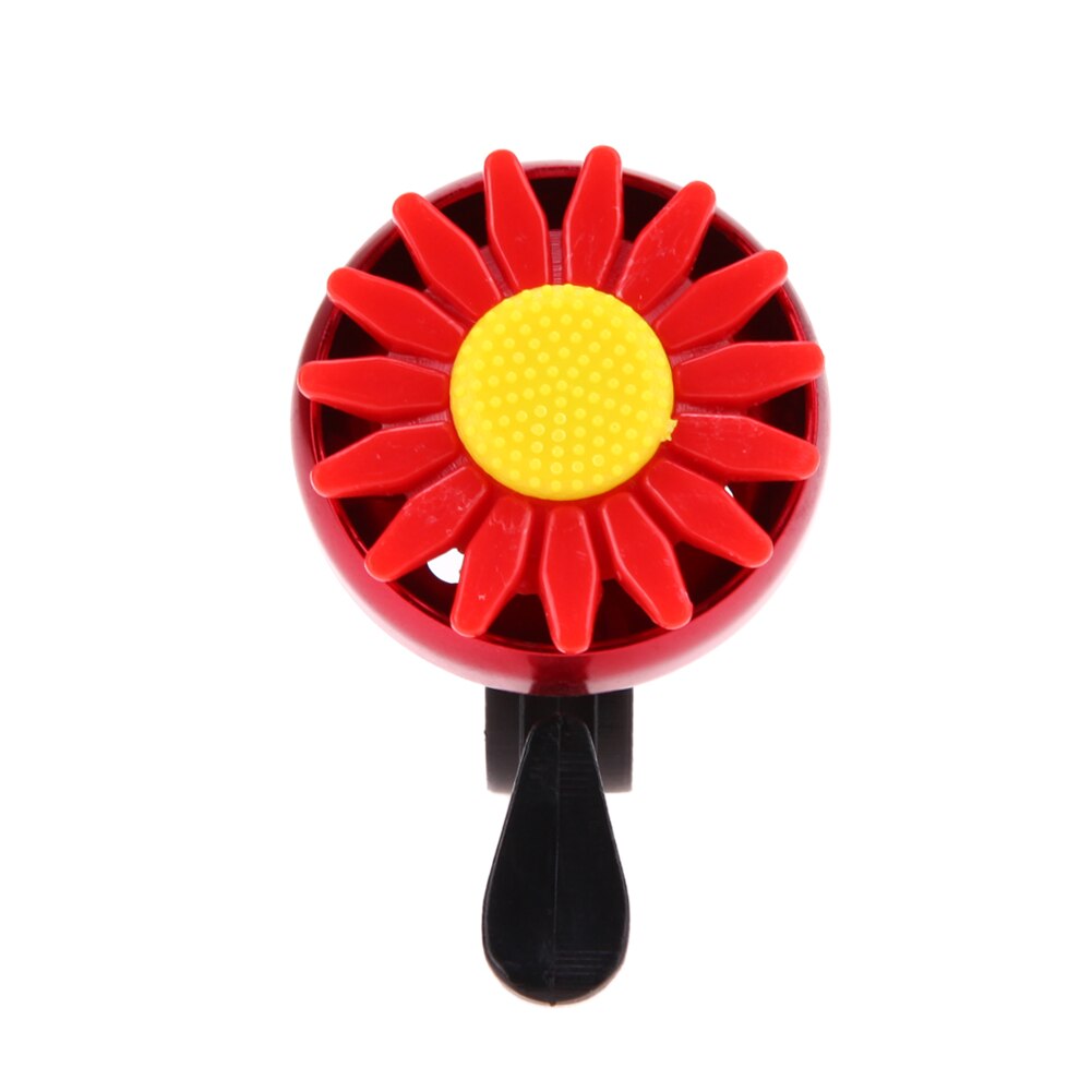 New Bike Bell Flower Ring Cycling Handlebar Ring Horn Metal Sound Bell Useful Safety Bike Accessories-ebowsos