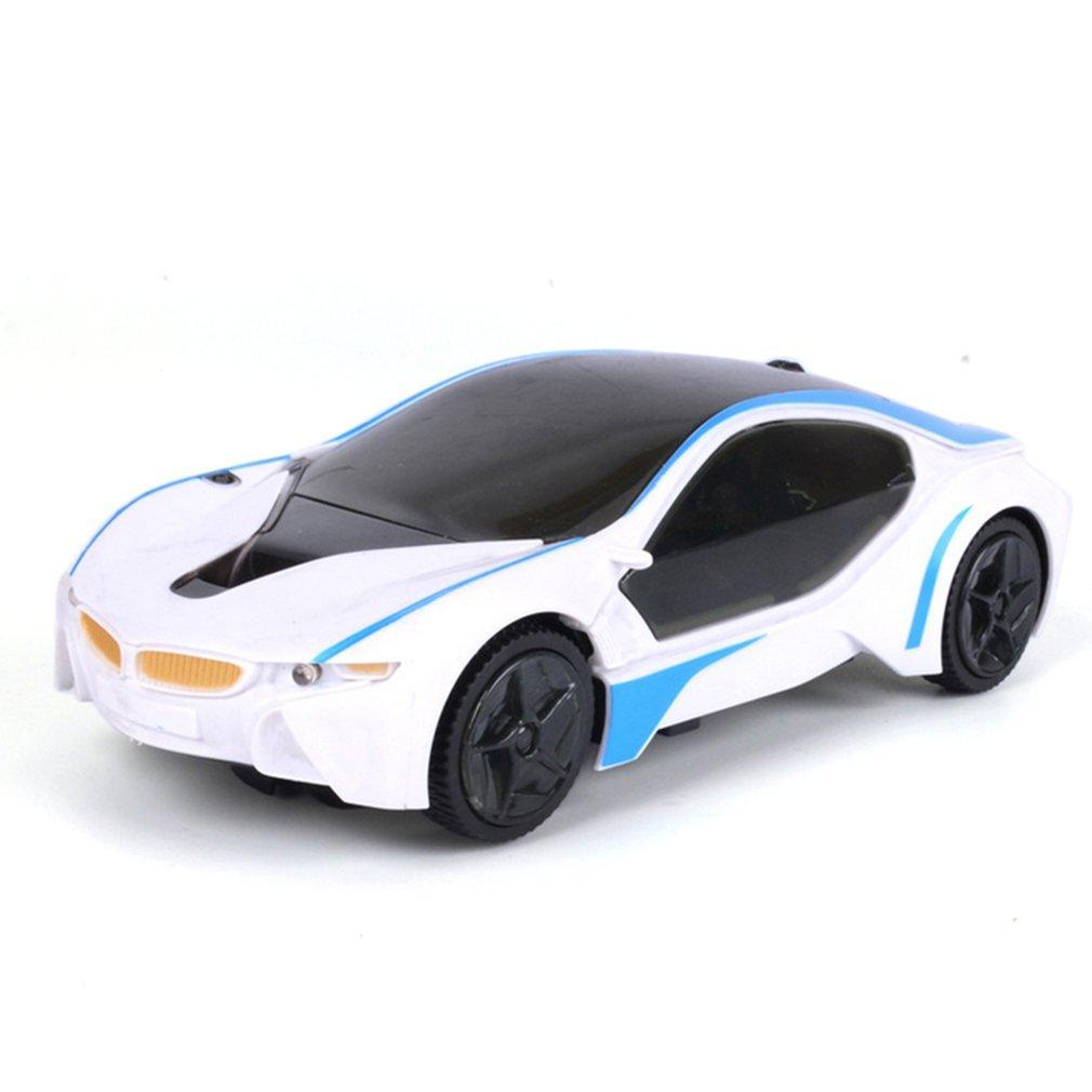 New Cool Car Flashing LED Light Music Sound Electric Toy Cars Kids Children UK-ebowsos