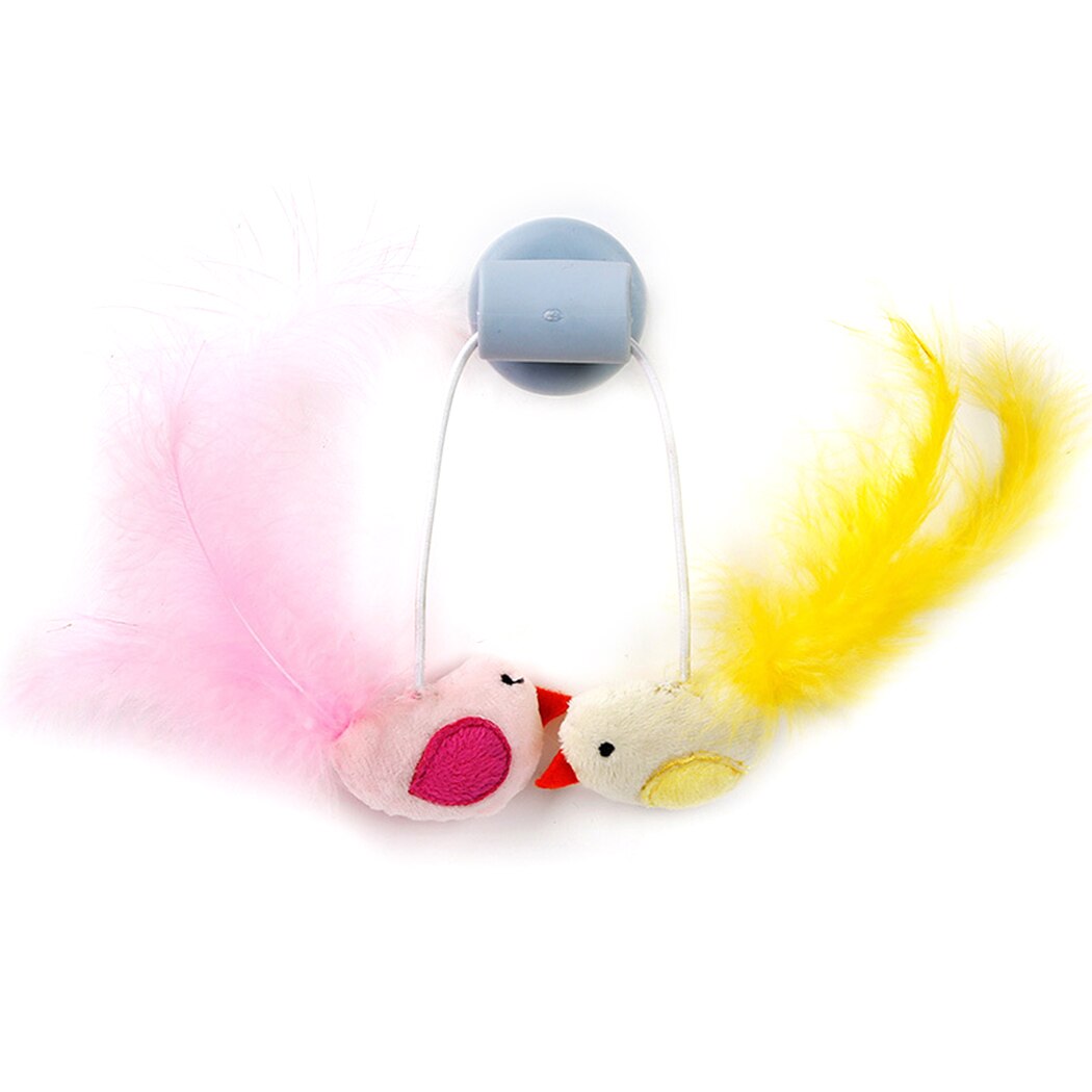 New Creative Pet Cat Stick On Wall Self Interactive Toys Cat Funny Toy For Pets Kitten Catnip Toy With Suction-ebowsos