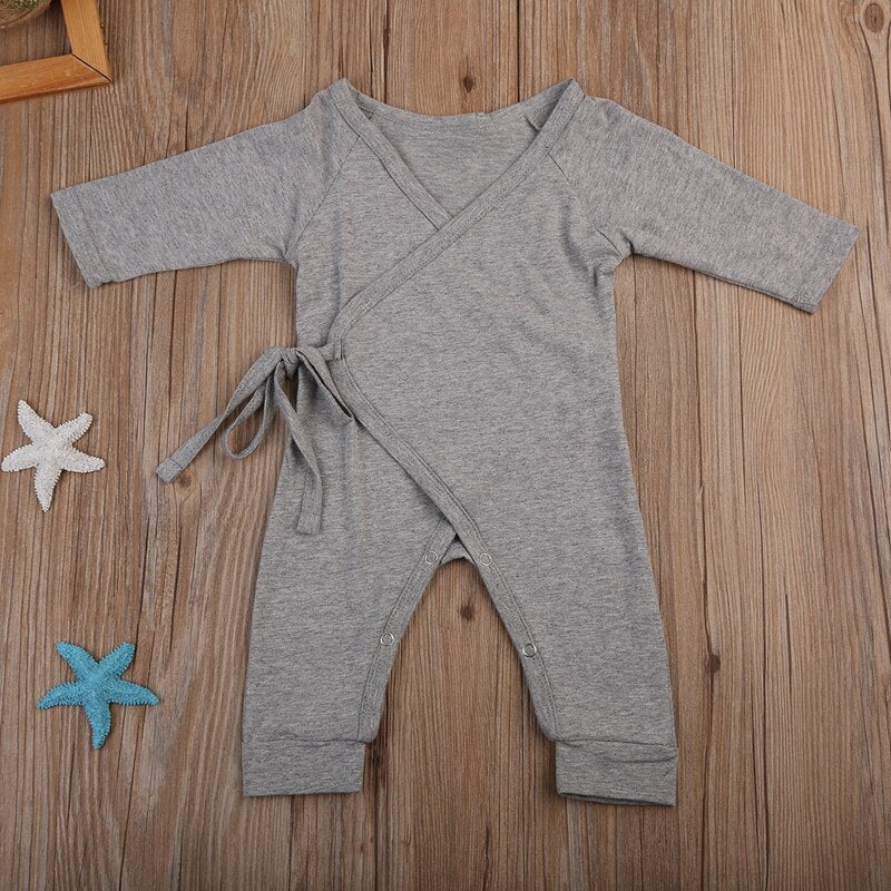 New Fashion Baby Kids Boy Girl Infant Romper Jumpsuit Soft Long Sleeve Cotton Clothes Outfit Winter Clothes - ebowsos