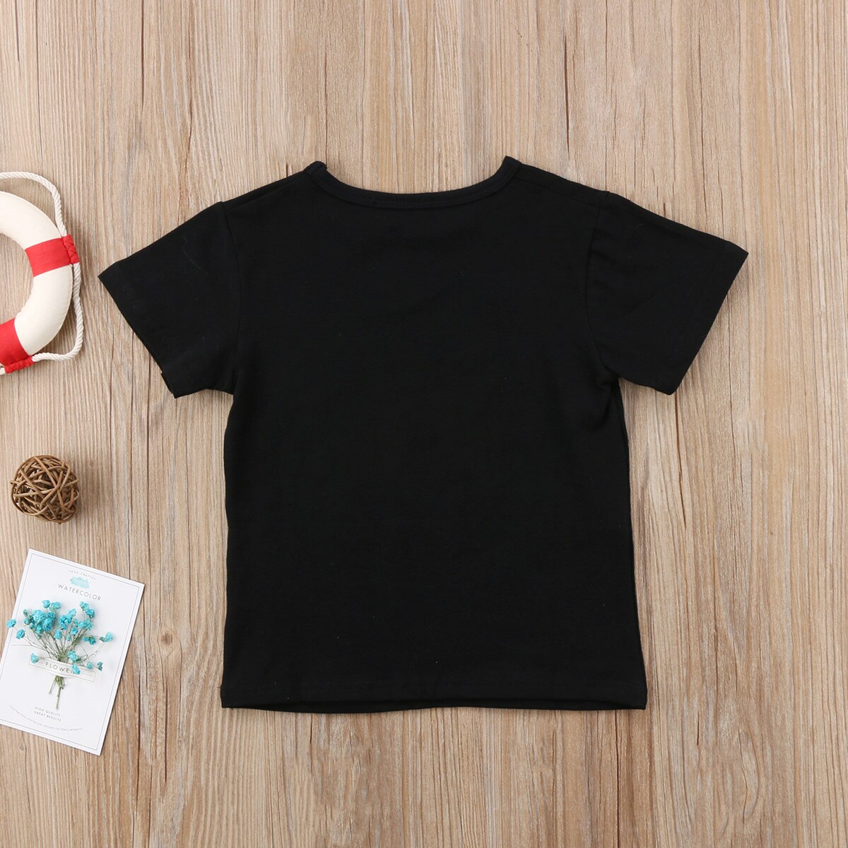 New Fashion Letter Kids Baby Girl Boy Short Sleeve T-shirt Cotton Clothes Jumpsuit Kids Outfits Tops Tee Summer - ebowsos