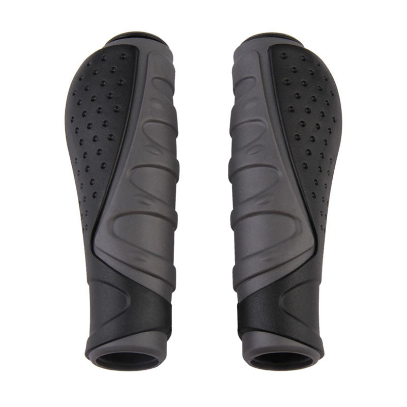 New Handlebar Grips Anti-skid Bike Grips Inner Dia 2.1cm 13cm Ergonomic Rubber Mountain Bike Handlebar Grips Bicycle Accessories-ebowsos