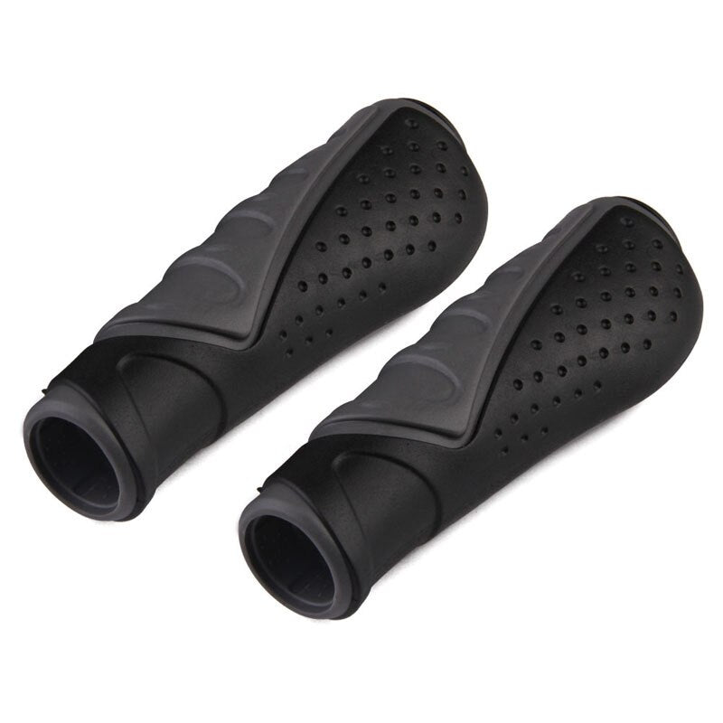 New Handlebar Grips Anti-skid Bike Grips Inner Dia 2.1cm 13cm Ergonomic Rubber Mountain Bike Handlebar Grips Bicycle Accessories-ebowsos