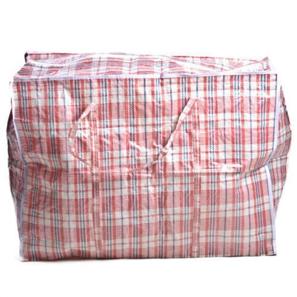 New LAUNDRY SHOPPING ZIPPED BAG REUSABLE ZIPPERED STORAGE LUGGAGE TOTE BAGS, 1*Large: 80*20*60cm - ebowsos