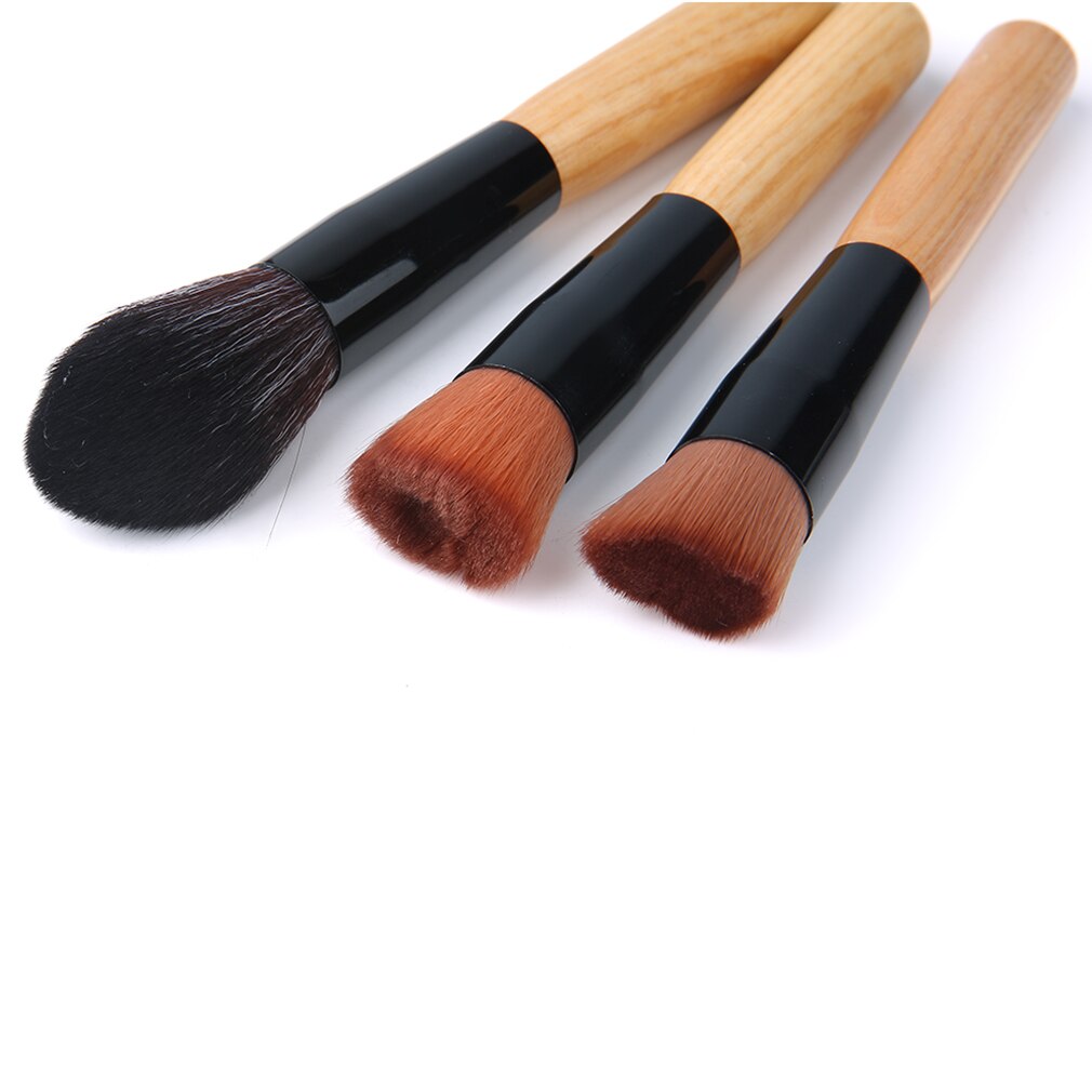 New Makeup Foundation Tool Set Powder Brush + Oblique Brush + Concave Brush  Drop Shipping - ebowsos