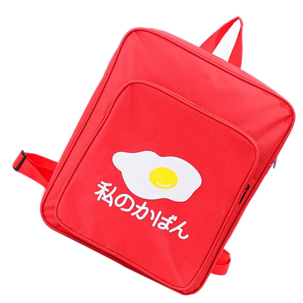New Men Women Laptop Student Backpack Egg Designed School Bag Bookbag Cute Travel - ebowsos