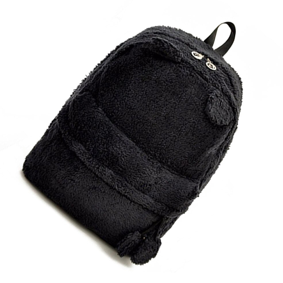 New Plush Panda Women's Backpack Shoulder Bag Girls Rucksack Travel School - ebowsos