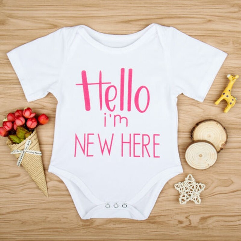 New Style Baby Boys Girls Clothes Sets Newborn Baby Letter Tops Cactus Pants 2Pcs Outfits Clothes - ebowsos