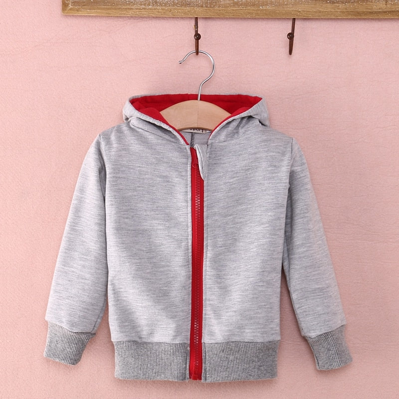 New Style Children Clothing Fashion Toddler Baby Boys Dinosaur Zipper Long Sleeve Tops Jacket Coat Hoodie - ebowsos