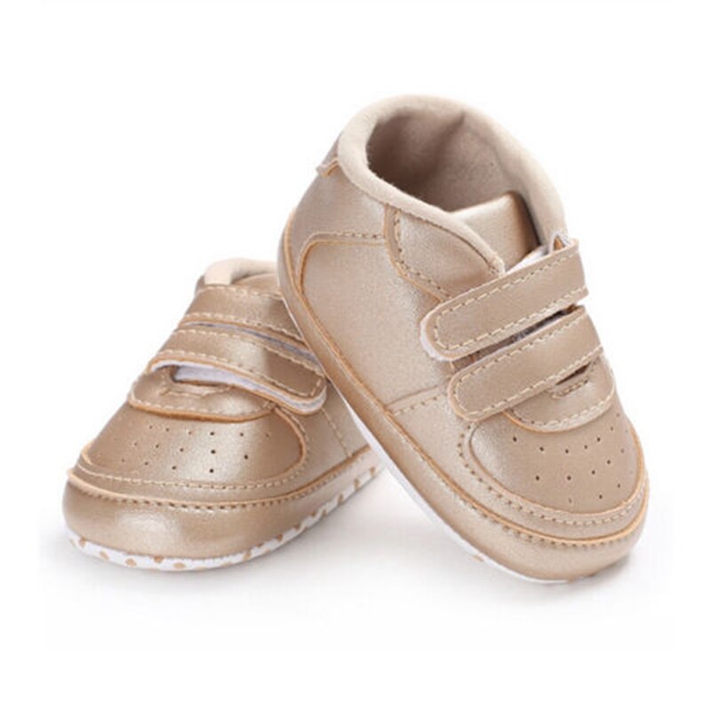 New Style Newborn Baby Shoes Girl Boy Soft Sole Crib Prewalker Toddler Children Anti-Slip Sneaker - ebowsos