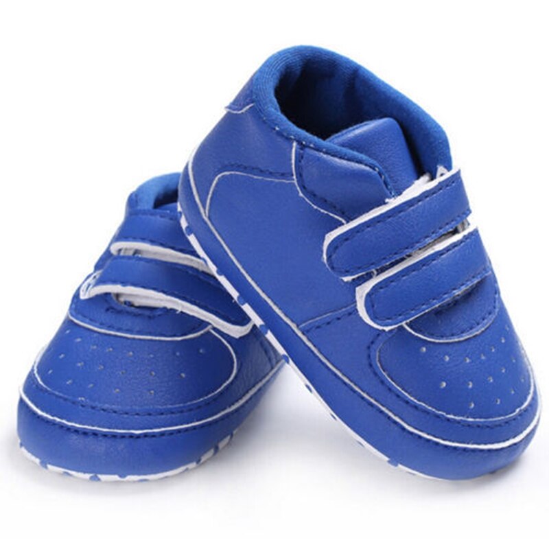 New Style Newborn Baby Shoes Girl Boy Soft Sole Crib Prewalker Toddler Children Anti-Slip Sneaker - ebowsos