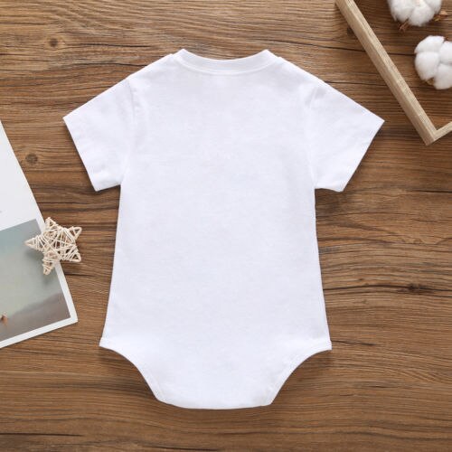 Newborn Baby Boy Girl Cartoon Romper Jumpsuit  Summer Clothes Outfits Sunsuit - ebowsos