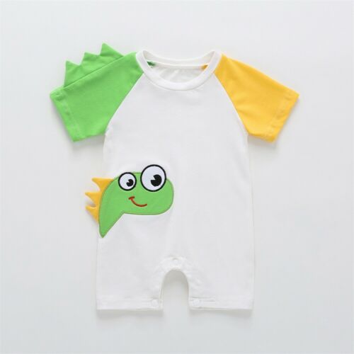 Newborn Baby Boy Girl Cotton Clothes Romper Cartton Jumpsuit Clothes - ebowsos