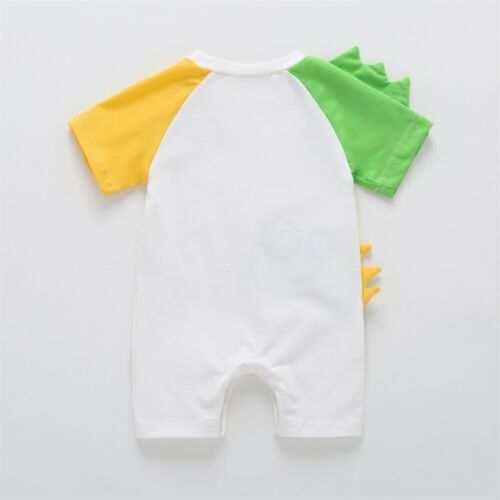 Newborn Baby Boy Girl Cotton Clothes Romper Cartton Jumpsuit Clothes - ebowsos