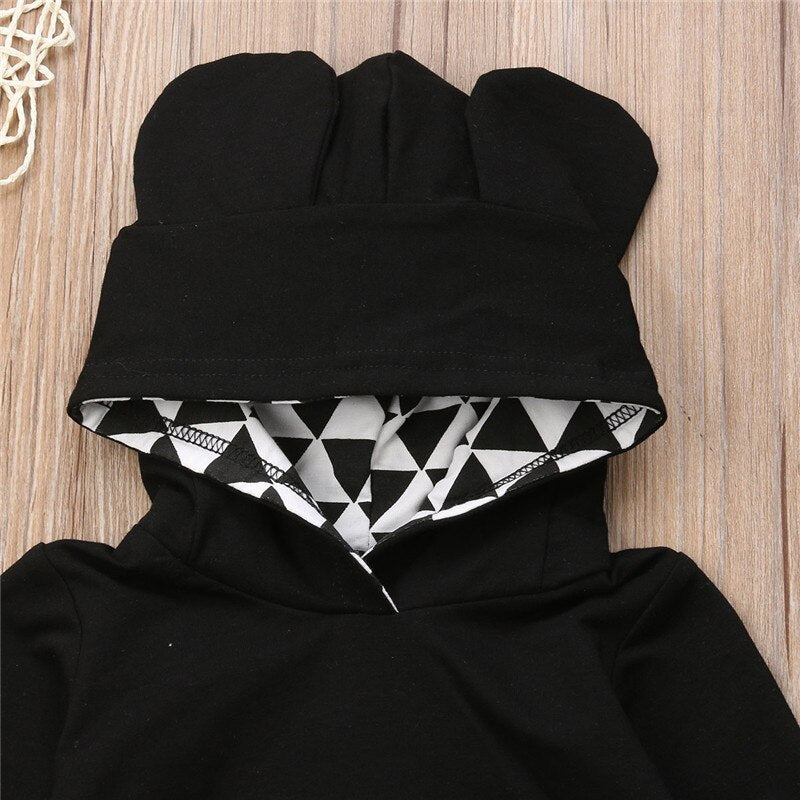 Newborn Baby Girl Boy Clothes Hoodies Coat Tops T Shirt + Long Pants Outfits Set Hot - ebowsos