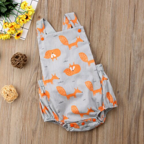 Newborn Baby Girls Cute Romper Backless Jumpsuit Sunsuit Outfit Clothes Baby Clothing - ebowsos