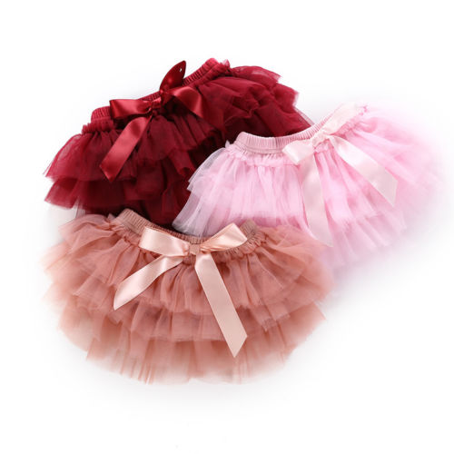 Newborn Baby Girls Panties Skirts Dancewear Pettiskirt Headband Outfits - ebowsos