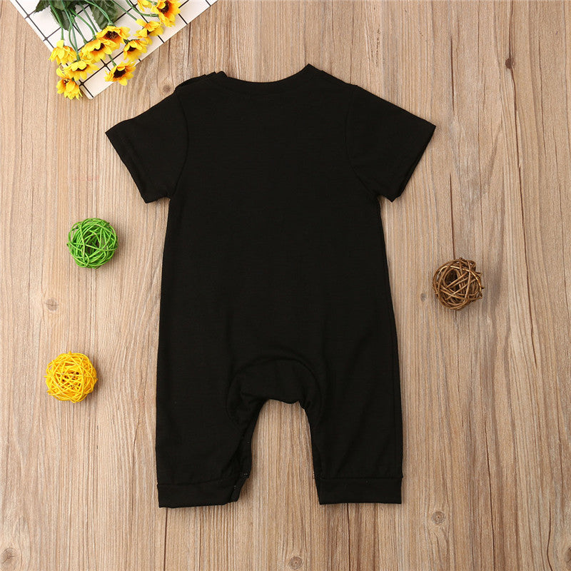 Newborn Cute Baby Boy Girl Clothes Cotton Romper Shark Bodysuit Clothes Outfit Sunsuit Clothes - ebowsos