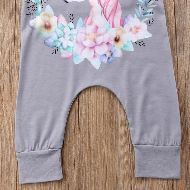 Newborn Infant Baby Boy Girls Cute Fashion Sleeveless Romper Jumpsuit Sunsuit Cotton Summer Clothes - ebowsos