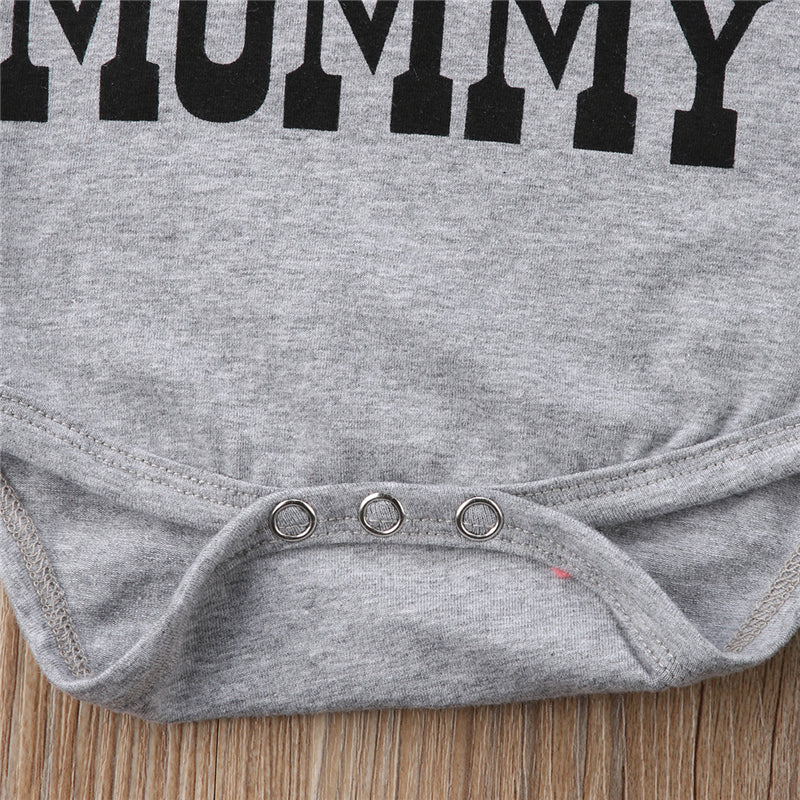 Newborn Infant Baby Boys Girls Cotton Short Sleeve Letter Romper Music Summer Jumpsuit Outfit Clothes Baby Clothing - ebowsos