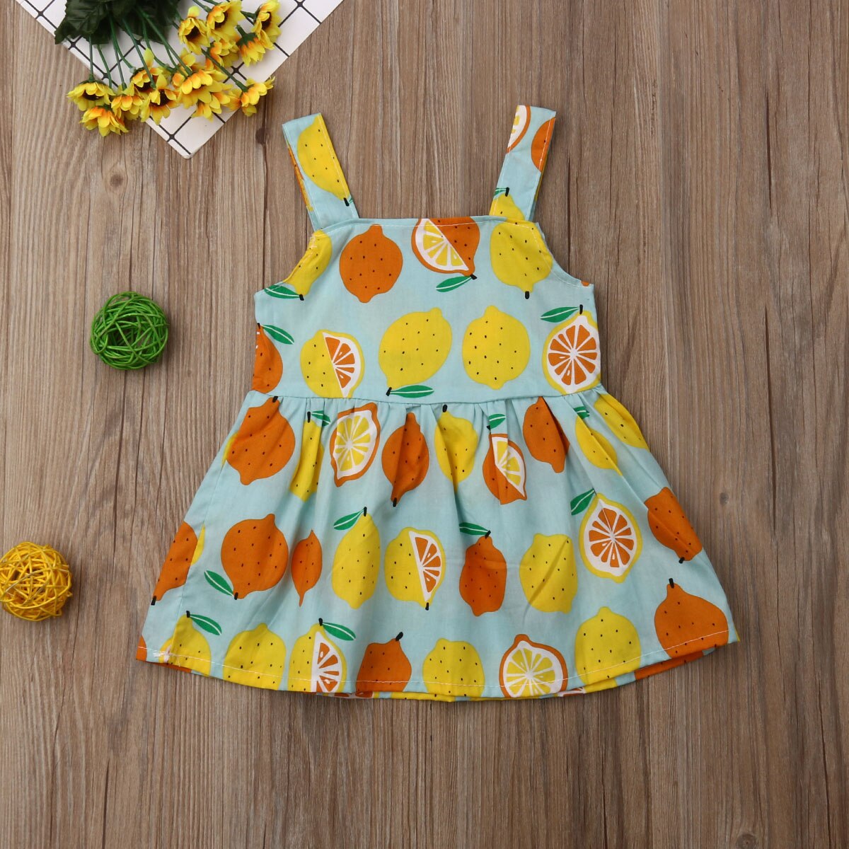 Newborn Kids Baby Girls Mini Dress Princess Strap Pageant Party Tutu Dresses Clothes - ebowsos