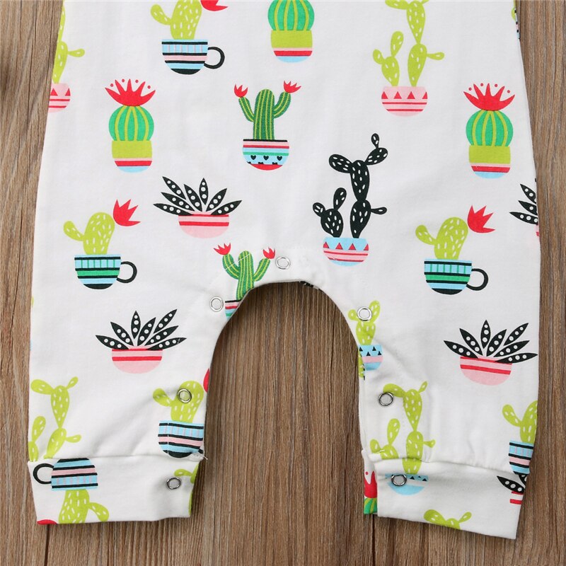 Newborn Toddler Baby Boys Girls Clothes Romper Sleeveless Cotton Casual Jumpsuit Outfits Clothing Baby Boy 0-3T - ebowsos