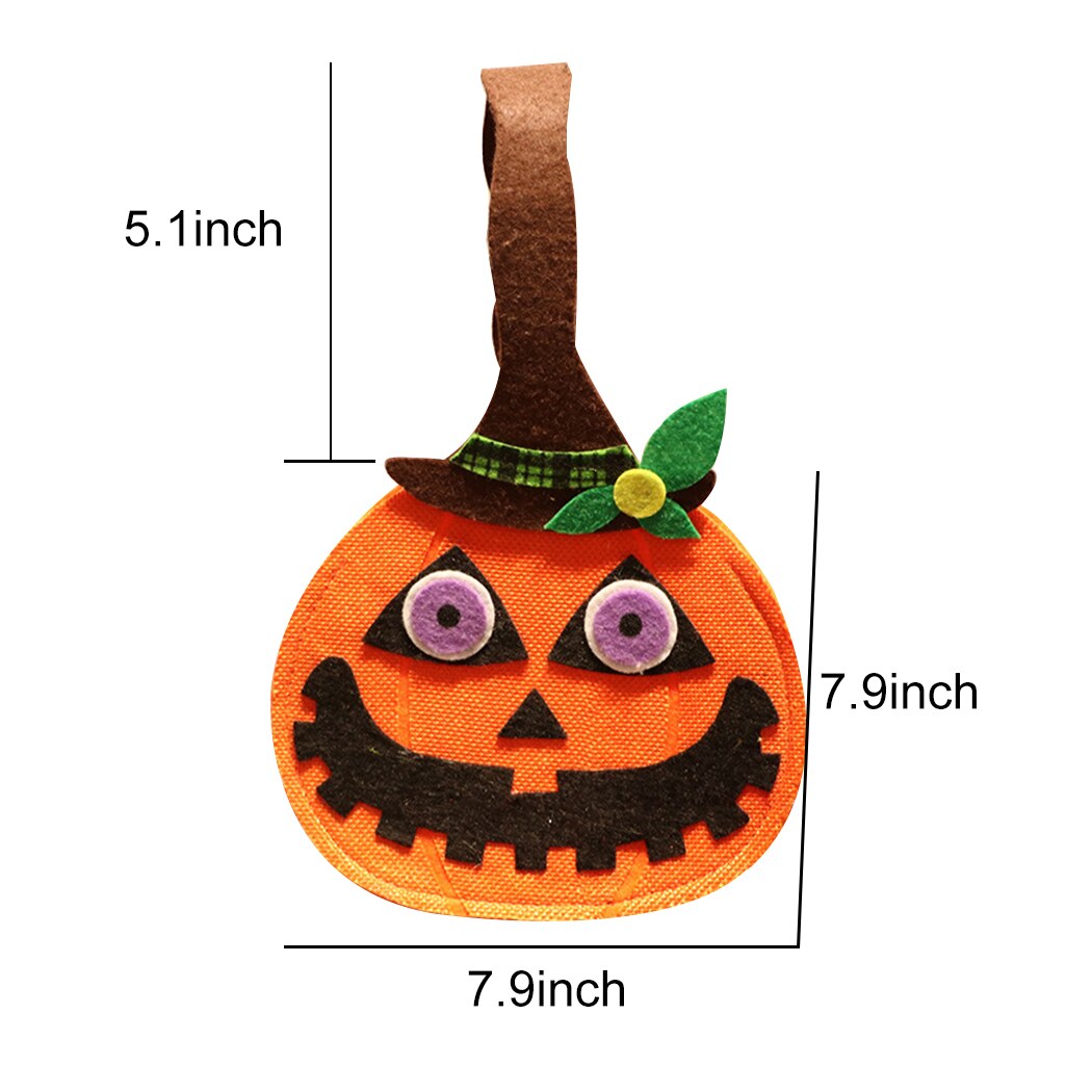 Non-Woven Tote Bag Candy Bags Halloween Gift Bag Creative Portable Novelty Trick Or Treat Party Favor Bags Gifts For Children-ebowsos