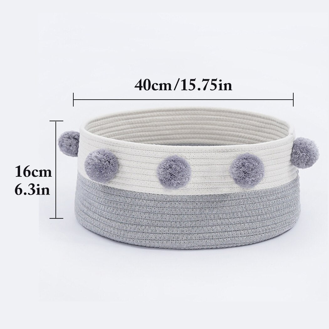 Nordic Pure Cotton Pet House Bed Creative Universal Breathable Cotton Pet Nest Pet Cave For Dog Cat Pet Supplies-ebowsos