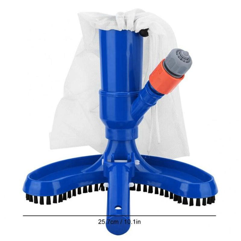 Nozzle Suction Pool Head Vacuum Brush Practical Swimming Home Bath Cleaning Equipment Swimming Pool Brush Cleaning Tool Jet - ebowsos