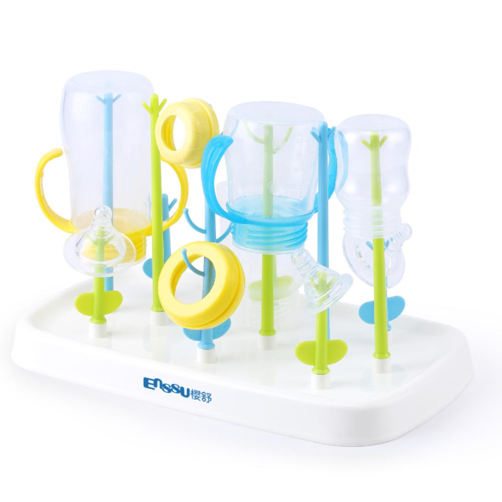 Original Brand Baby Bottle Drying Rack Baby Feeding Bottles Cleaning Storage Nipple Shelf Baby Pacifier Feeding Cup Holder-ebowsos