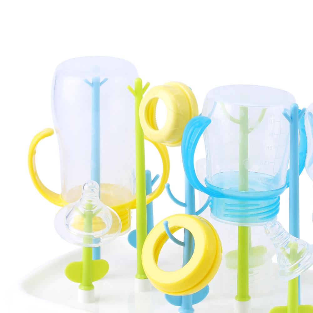 Original Brand Baby Bottle Drying Rack Baby Feeding Bottles Cleaning Storage Nipple Shelf Baby Pacifier Feeding Cup Holder-ebowsos