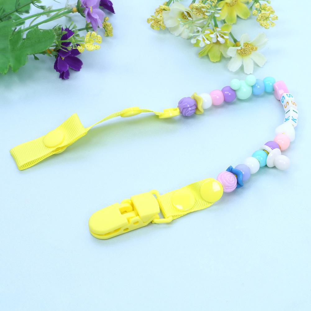 Original Brand Baby Pacifier Clip Chain Kids Pacifier Clip Newborn Dummy Pacifier Chain Clip Holder Baby Nipple Feeding-ebowsos